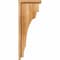 Ekena Millwork Pescadero Rough Sawn Corbel w/Backplate, Western Red Cedar, 6"W x 10"D x 26"H COR06X10X26PEC01RWR - alternate 2